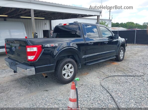 1FTEW1EB8MFC96540 2021 FORD F150 Black Tył prawy