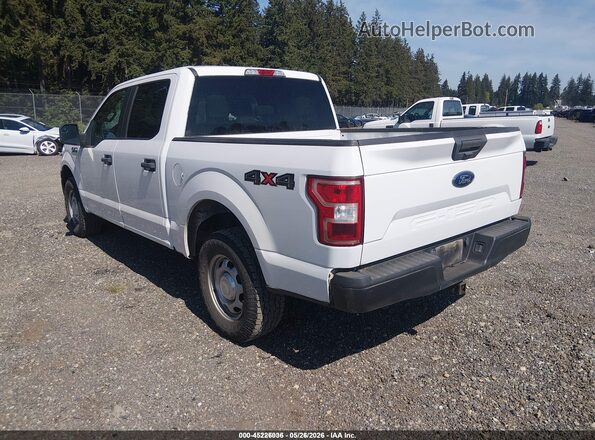 1FTEW1EB9JFD05080 2018 FORD F150 White უკანა მარცხენა