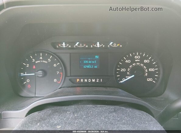 1FTEW1EB9JFD05080 2018 FORD F150 White უკანა სავარძლების ხედი