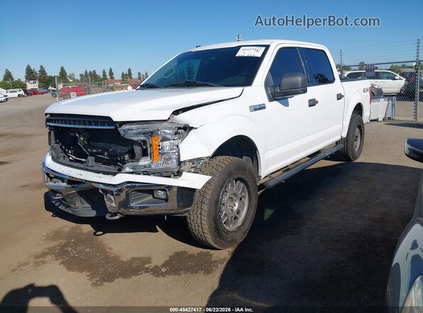 1FTEW1EBXJKD82418 2018 FORD F150 White Front left