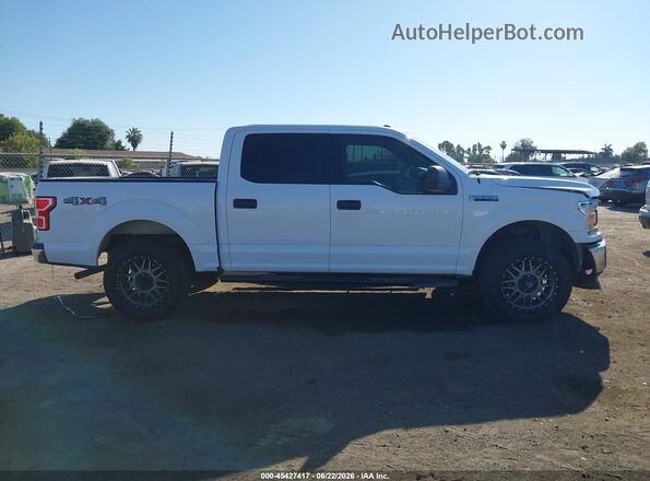 1FTEW1EBXJKD82418 2018 FORD F150 White Rear interior view