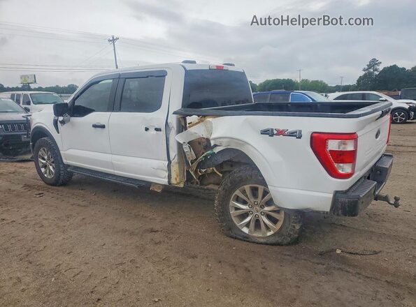 1FTEW1EBXMFB81003 2021 FORD F150 White Rear left