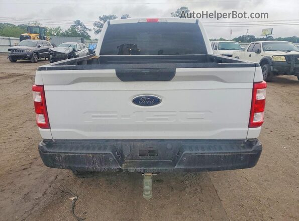 1FTEW1EBXMFB81003 2021 FORD F150 White Rear view