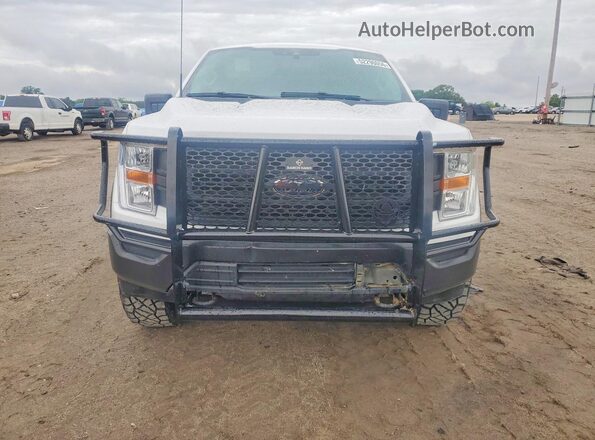 1FTEW1EBXMFB81003 2021 FORD F150 White Front view