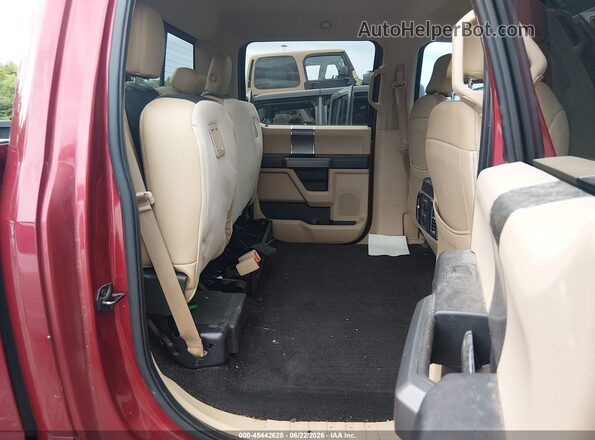 1FTEW1EF0GFB81051 2016 FORD F150 Red VIN կոդի պիտակի տեսք
