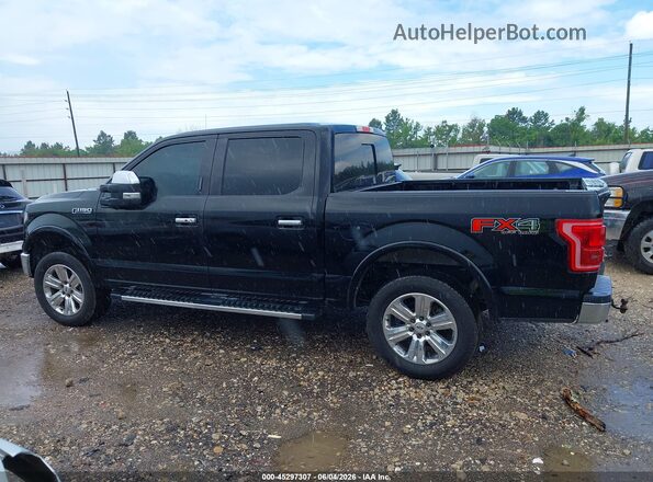 1FTEW1EF0GKD43381 2016 FORD F150 Black სალონის 360-გრადუსიანი ხედი
