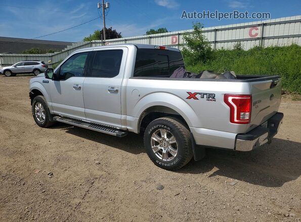1FTEW1EF0HFC10498 2017 FORD F150 Silver Задня ліва чверть