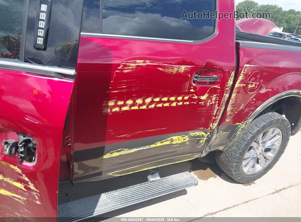1FTEW1EF0HFC88876 2017 FORD F150 Maroon 