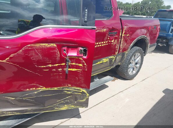 1FTEW1EF0HFC88876 2017 FORD F150 Maroon 