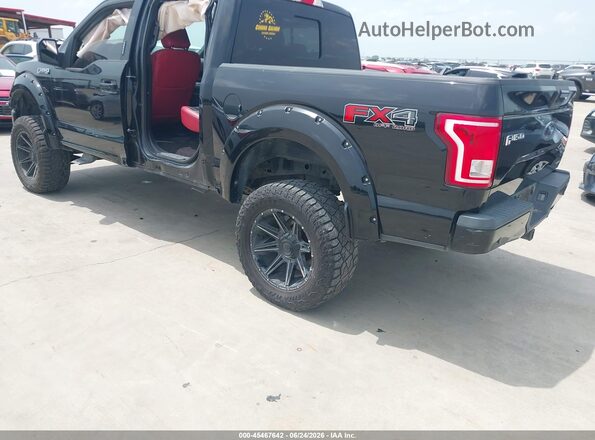1FTEW1EF1GFA32437 2016 FORD F150 Black Rear left