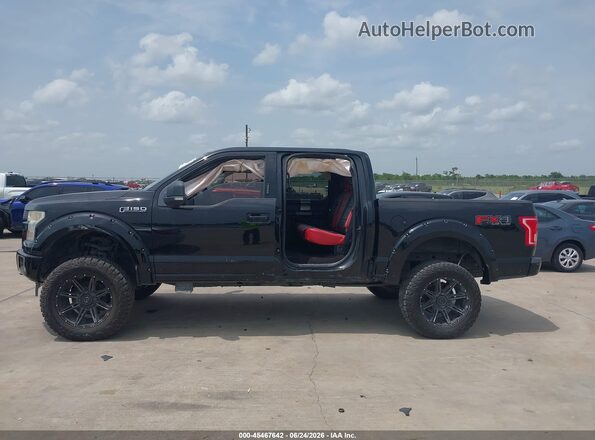 1FTEW1EF1GFA32437 2016 FORD F150 Black 360 interior view