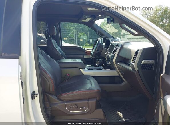 1FTEW1EF1GFC64942 2016 FORD F150 White Vista interior delantera