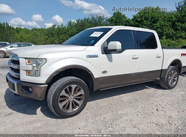 1FTEW1EF1GFC64942 2016 FORD F150 White Vista frontal
