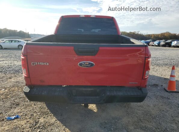 1FTEW1EF1GKD84134 2016 FORD F150 Red Vista trasera