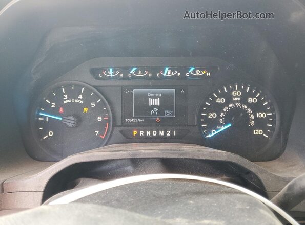 1FTEW1EF1GKD84134 2016 FORD F150 Red Vista del cuadro de instrumentos