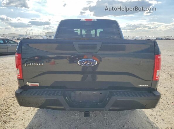 1FTEW1EF1GKF80526 2016 FORD F150 Black Rear view