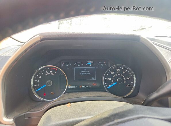 1FTEW1EF1HFC38469 2017 FORD F150 Black ხელსაწყოთა პანელის ხედი