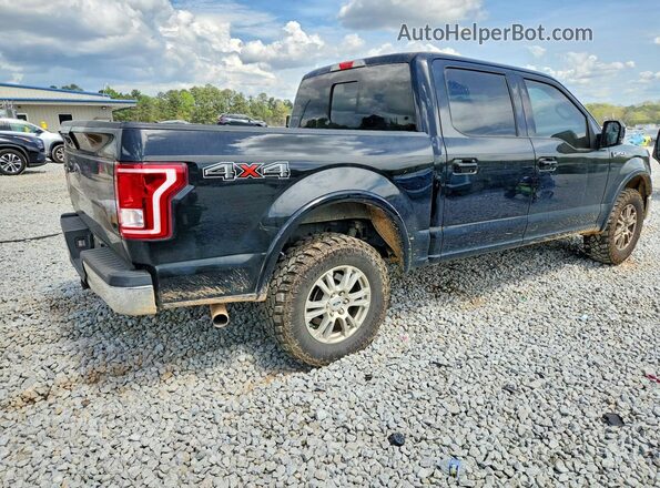 1FTEW1EF1HFC38469 2017 FORD F150 Black უკანა მარჯვენა