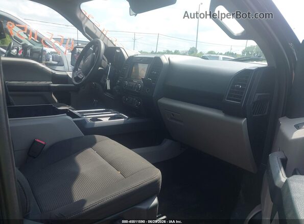 1FTEW1EF1HFC44062 2017 FORD F150 Black Front interior view