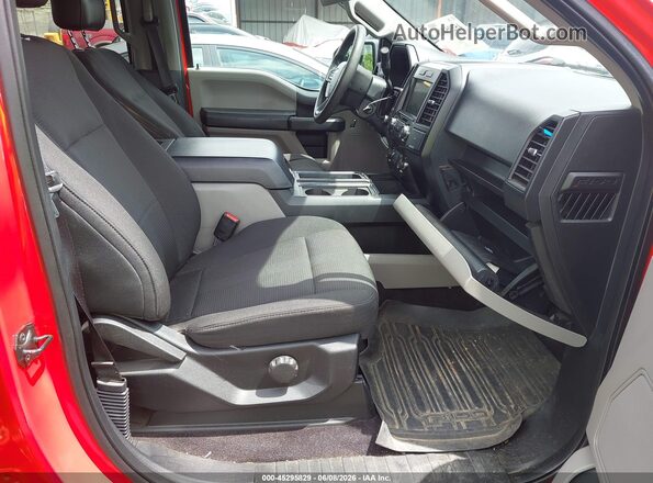 1FTEW1EF1HKC51598 2017 FORD F150 Red Սալոնի դիմացի տեսք
