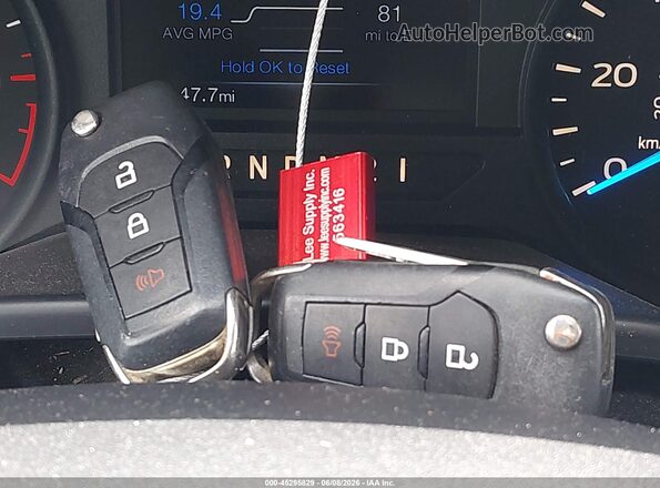 1FTEW1EF1HKC51598 2017 FORD F150 Red Առջևի վահանակի տեսք
