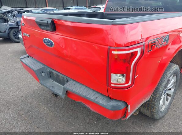 1FTEW1EF1HKC51598 2017 FORD F150 Red 