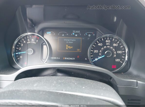 1FTEW1EF1HKD69487 2017 FORD F150 Gray უკანა სავარძლების ხედი
