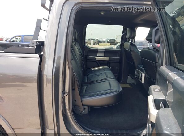1FTEW1EF1HKD69487 2017 FORD F150 Gray VIN კოდის სტიკერის ხედი