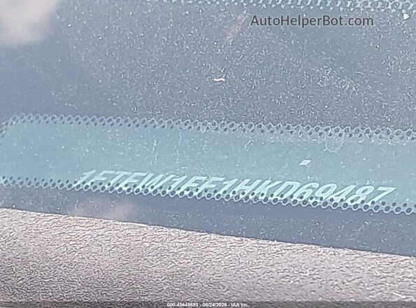 1FTEW1EF1HKD69487 2017 FORD F150 Gray 
