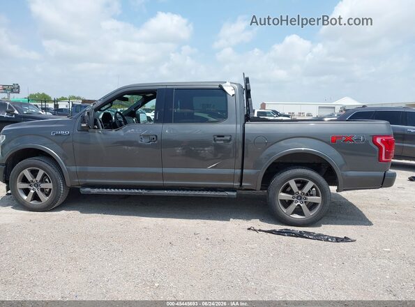 1FTEW1EF1HKD69487 2017 FORD F150 Gray სალონის 360-გრადუსიანი ხედი