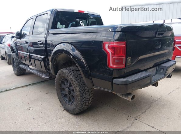 1FTEW1EF2GFC39659 2016 FORD F150 Black Rear left