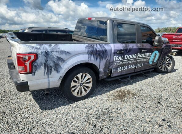 1FTEW1EF2GKD99175 2016 FORD F150 Gray 