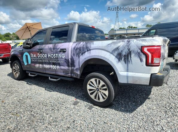 1FTEW1EF2GKD99175 2016 FORD F150 Gray 