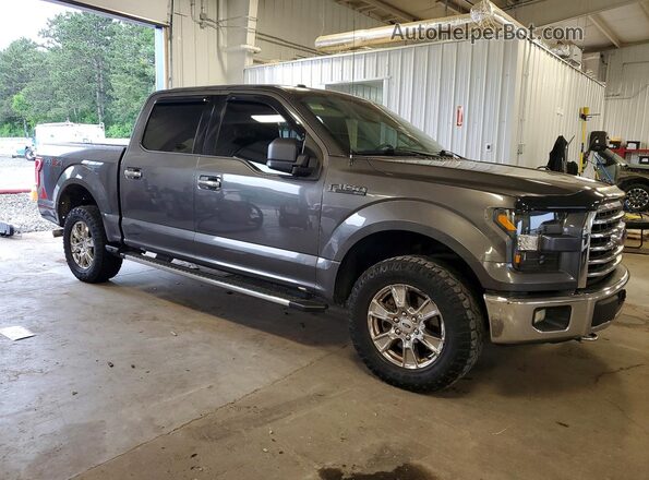 1FTEW1EF3GKE79262 2016 FORD F150 Gray Առջևի աջ