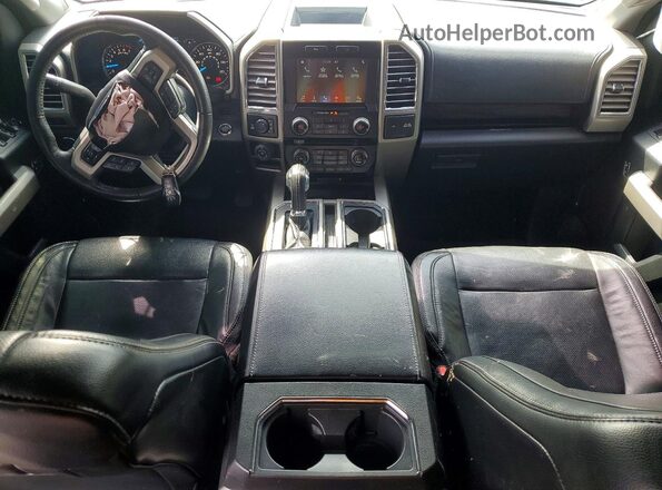 1FTEW1EF3GKF02667 2016 FORD F150 Silver წინა პანელის ხედი