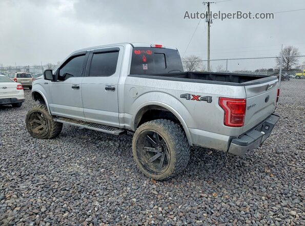 1FTEW1EF3GKF02667 2016 FORD F150 Silver უკანა მარცხენა