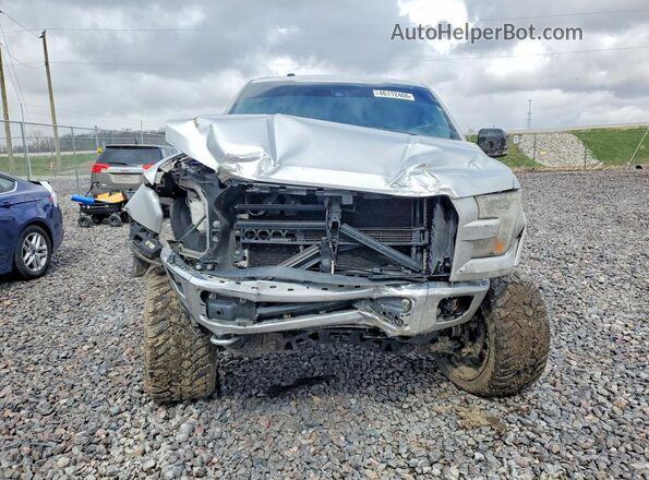1FTEW1EF3GKF02667 2016 FORD F150 Silver წინა ხედი