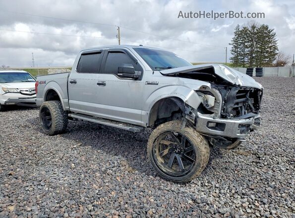 1FTEW1EF3GKF02667 2016 FORD F150 Silver წინა მარჯვენა