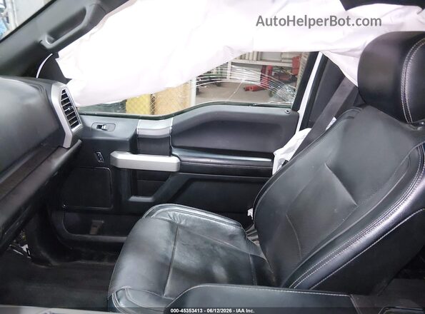 1FTEW1EF3GKF13684 2016 FORD F150 White Vista interior delantera