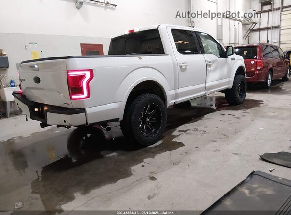1FTEW1EF3GKF13684 2016 FORD F150 White Trasero derecho