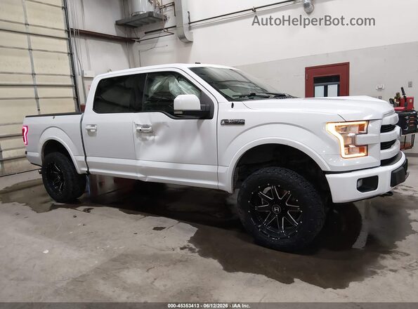 1FTEW1EF3GKF13684 2016 FORD F150 White Vista interior de 360 grados
