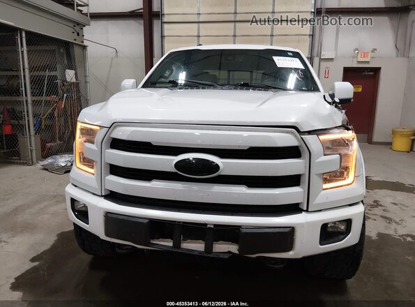 1FTEW1EF3GKF13684 2016 FORD F150 White Vista interior trasera