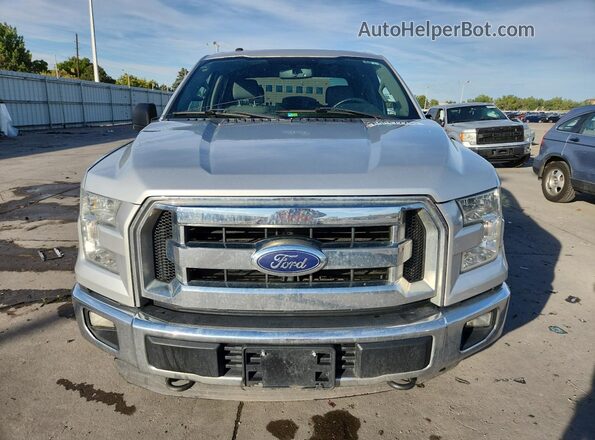1FTEW1EF3GKF34504 2016 FORD F150 Silver Vista frontal