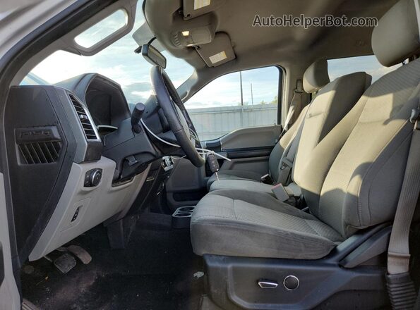 1FTEW1EF3GKF34504 2016 FORD F150 Silver Vista interior delantera