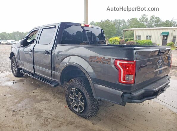 1FTEW1EF3HFB99710 2017 FORD F150 Black Задня ліва чверть