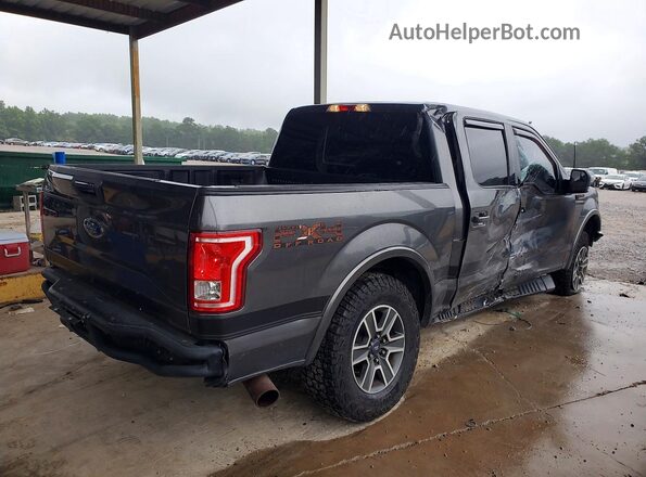 1FTEW1EF3HFB99710 2017 FORD F150 Black Задня права чверть