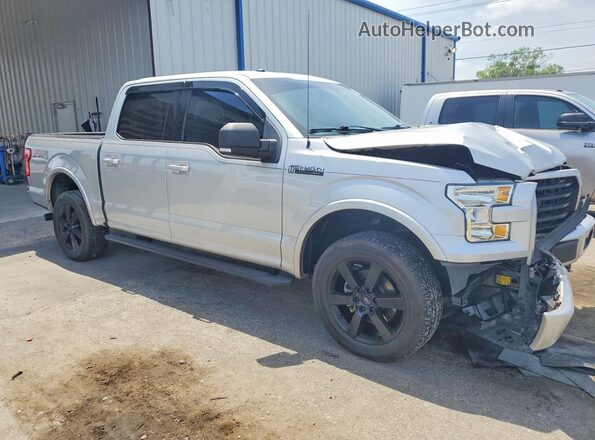 1FTEW1EF3HKE45985 2017 FORD F150 Silver 
