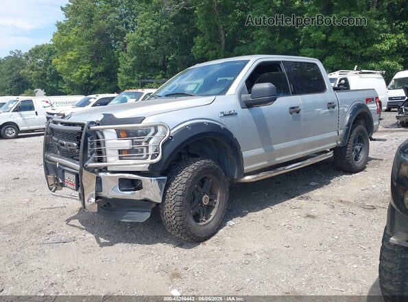 1FTEW1EF4GFA88825 2016 FORD F150 Silver Առջևի ձախ երեք քառորդ տեսարան