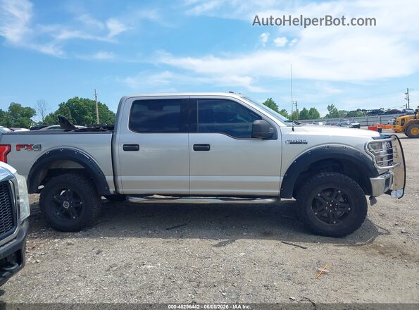 1FTEW1EF4GFA88825 2016 FORD F150 Silver Սալոնի հետևի տեսք