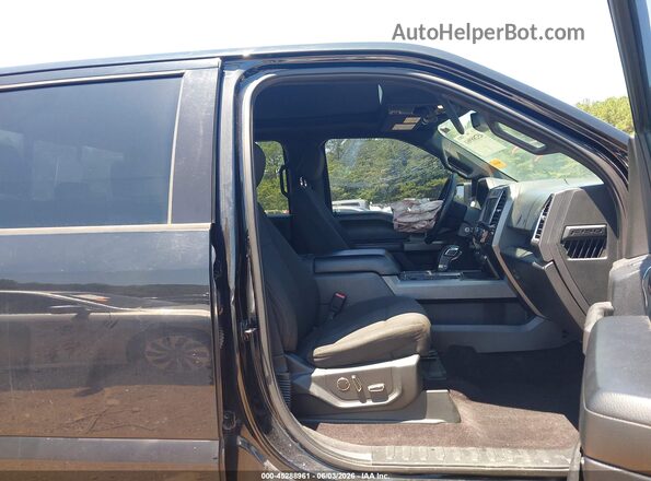 1FTEW1EF4GFB25467 2016 FORD F150 Black Вид салону спереду